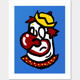 Cool Hat Clown Posters and Art